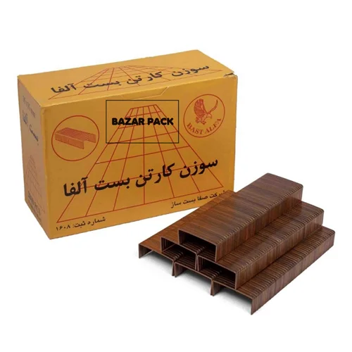 سوزن کارتن بست الفا سایز ۱۵×۳۵ صادراتی