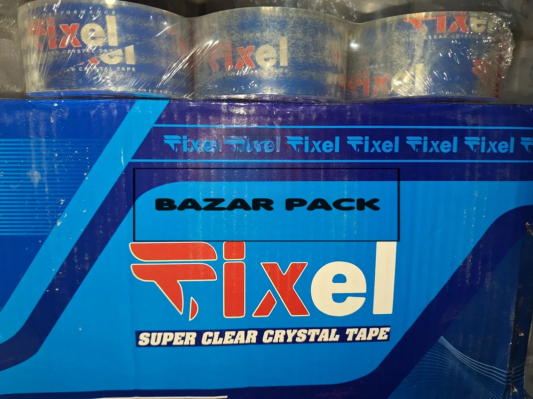 چسب پهن ۹۰ یاردی فیکسل FIXEL (بسته ۶ عددی)