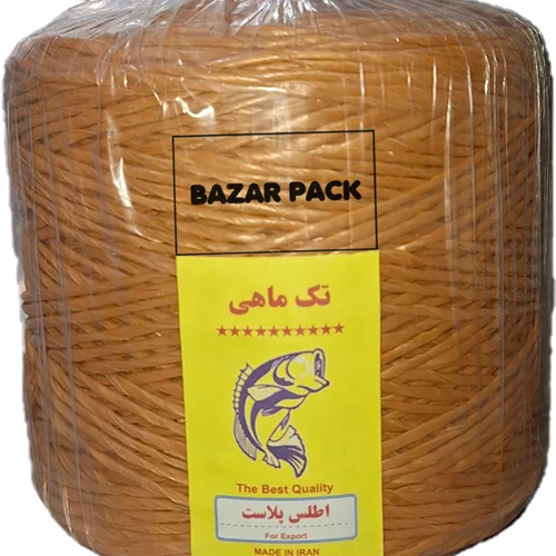 نخ تابیده پرتقالی تک ماهی نازک